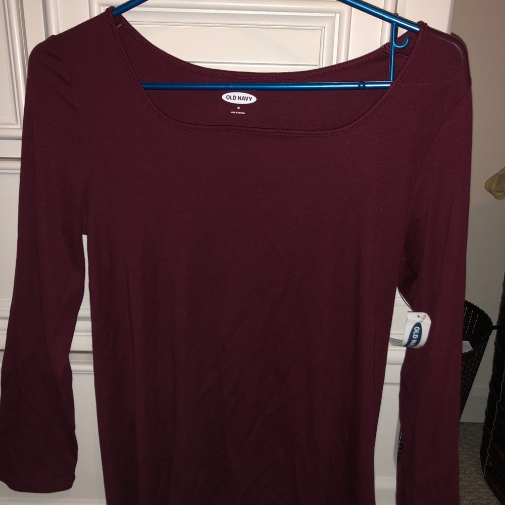 Maroon Brand New Long Sleeve